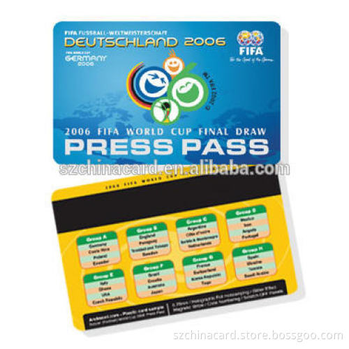 2015 new design Hico 2750oe Plastic PVC Membership Card